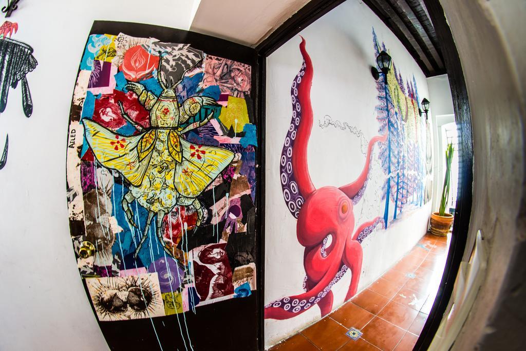 Gente De Mas Hostel Puebla Kültér fotó